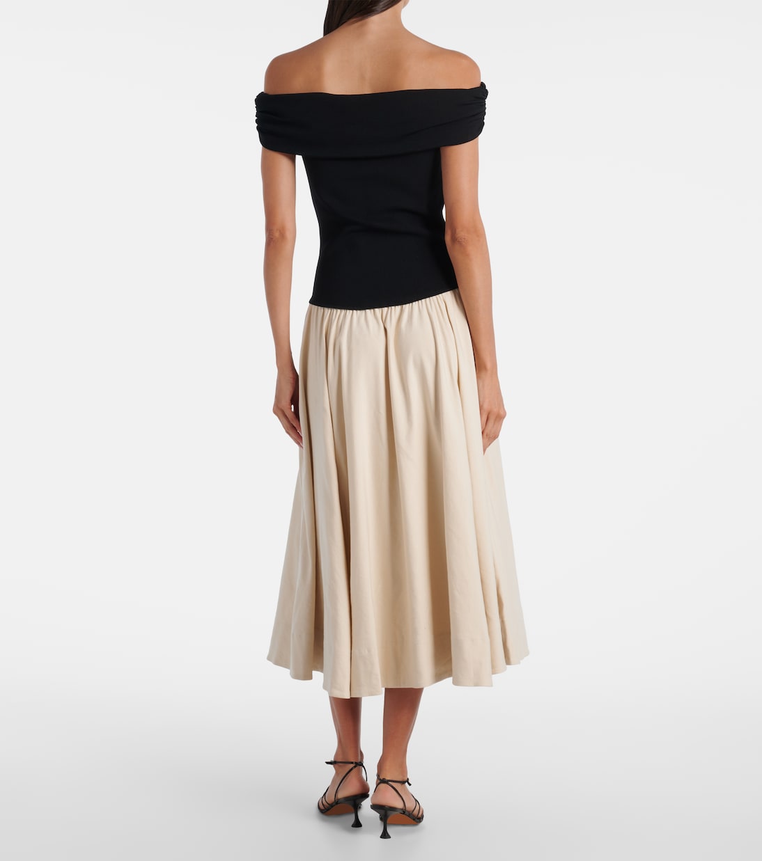 Simkhai - Adaline linen-blend midi dress