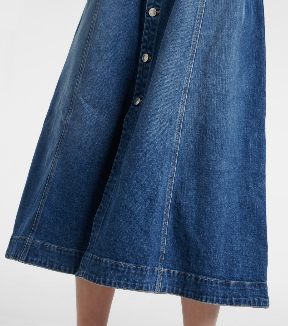 Simkhai - Alba belted denim midi dress