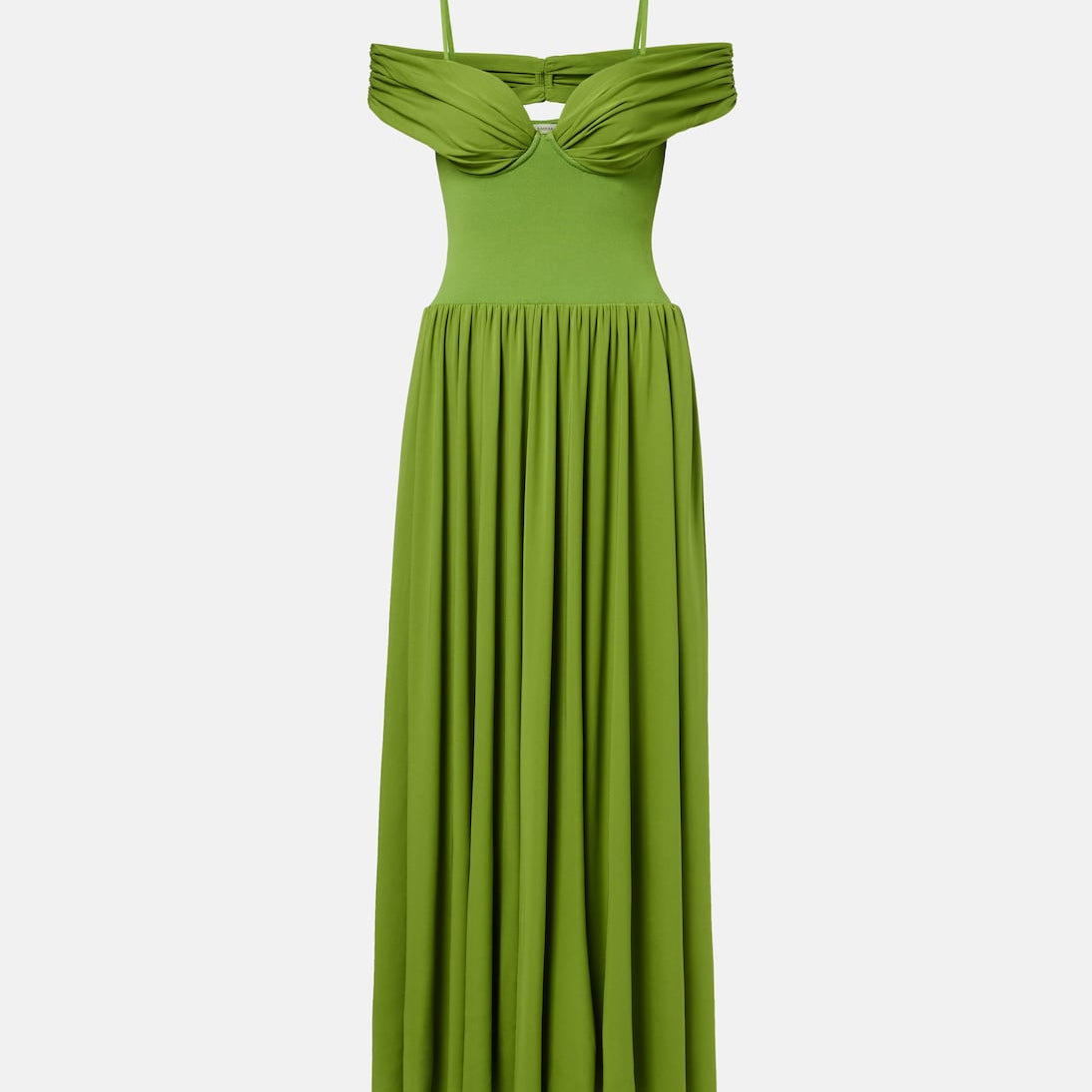 Simkhai - Amarantha draped jersey midi dress