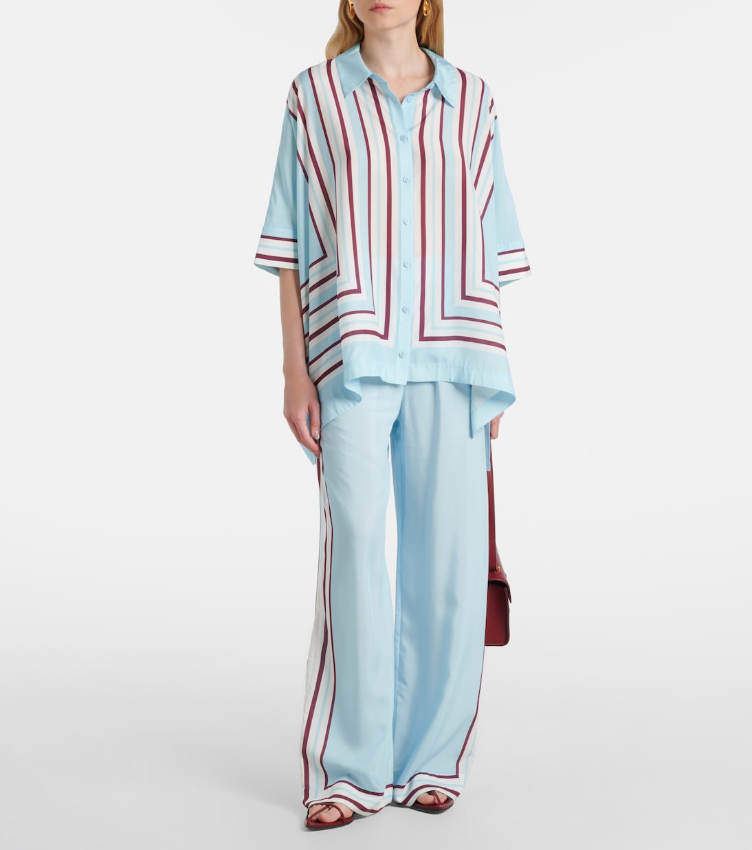 Simkhai - Bowman printed oversized shirt