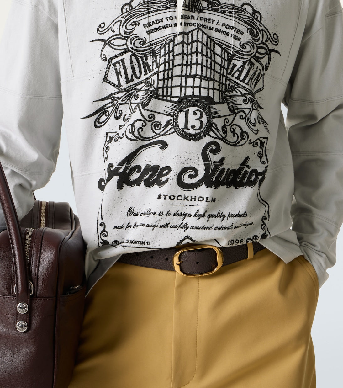 Acne Studios - Logo cotton jersey polo shirt
