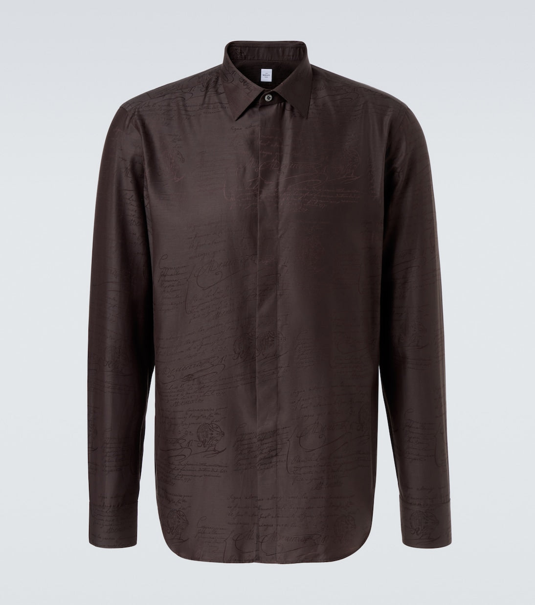 Berluti - Printed silk and cotton shirt