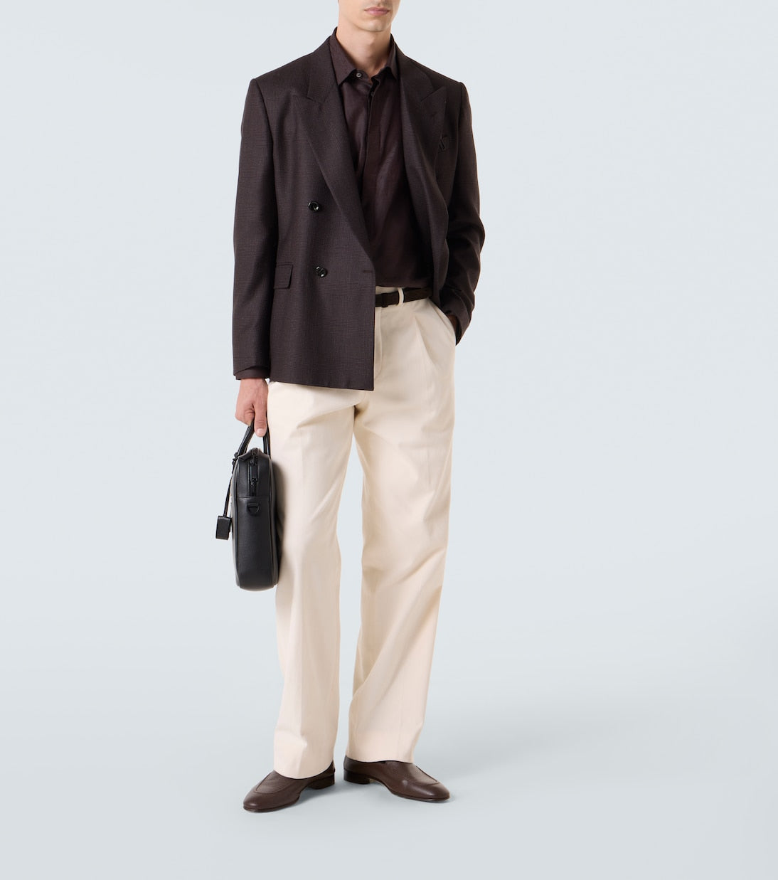 Berluti - Printed silk and cotton shirt