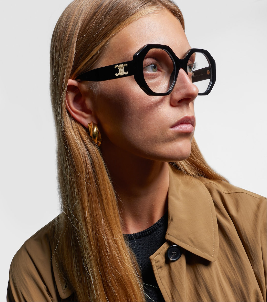 Celine Eyewear - Triomphe round glasses