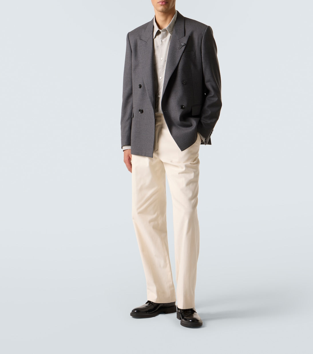 Berluti - Printed cotton, wool, and silk shirt