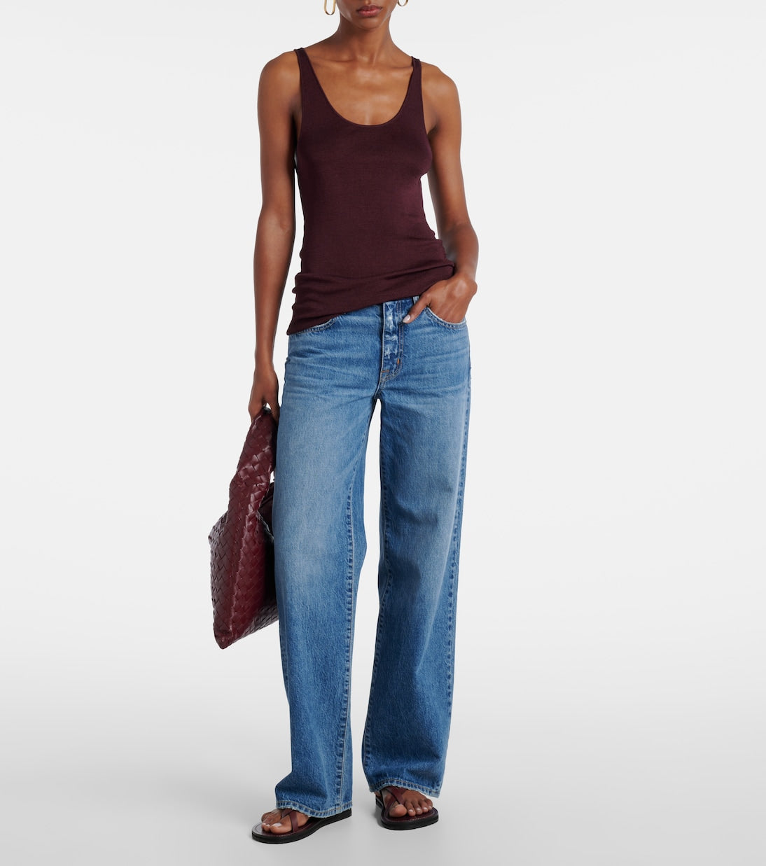 SLVRLAKE - Jazmine mid-rise wide-leg jeans