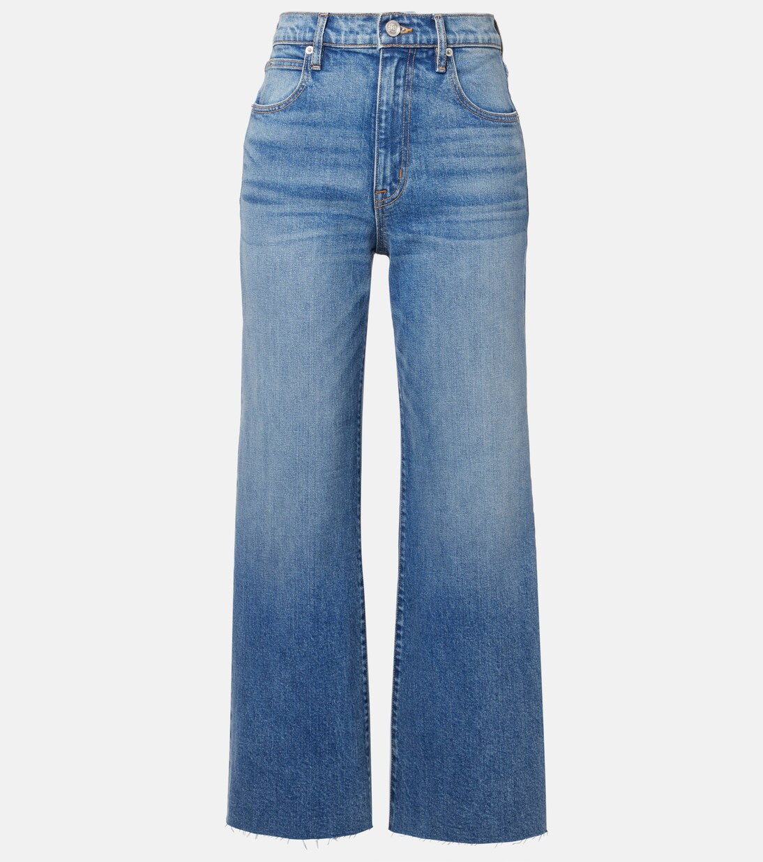 SLVRLAKE - Grace high-rise wide-leg jeans