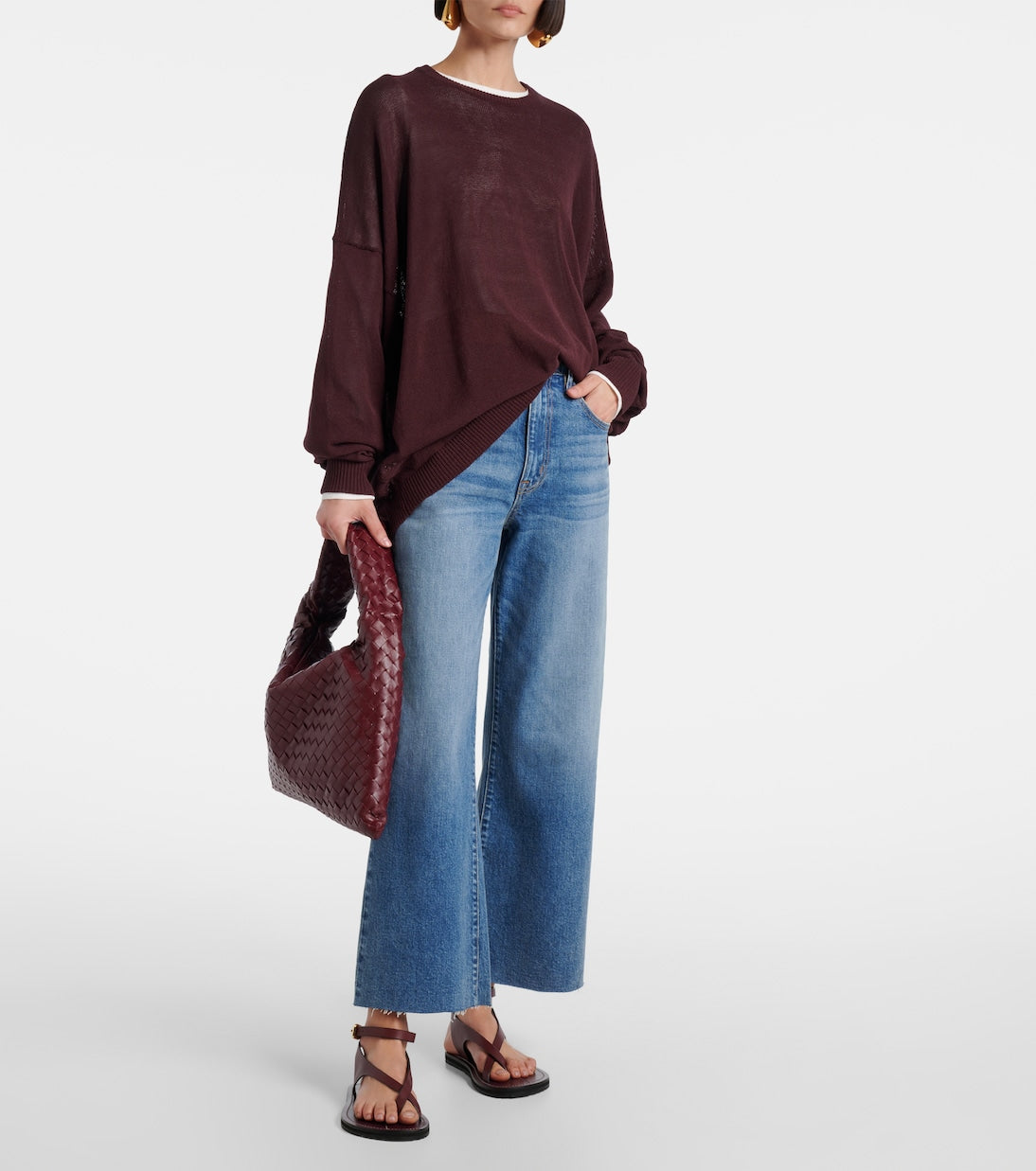 SLVRLAKE - Grace high-rise wide-leg jeans