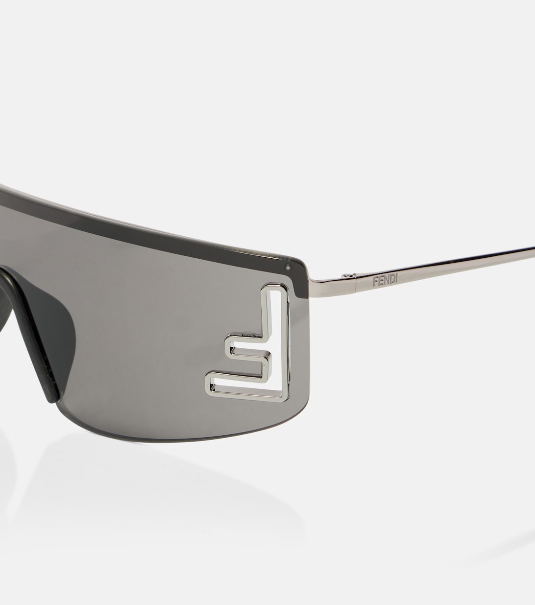 Fendi - Fendi Sport logo flat-top sunglasses