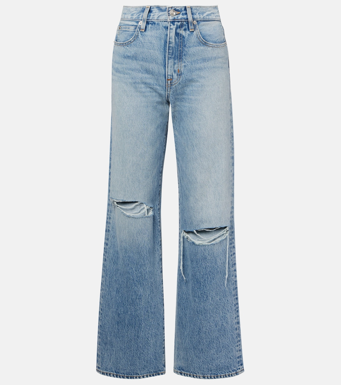SLVRLAKE - Grace mid-rise wide-leg jeans