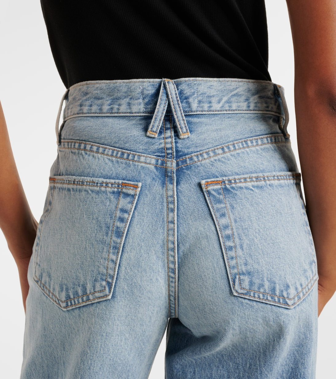 SLVRLAKE - Grace mid-rise wide-leg jeans