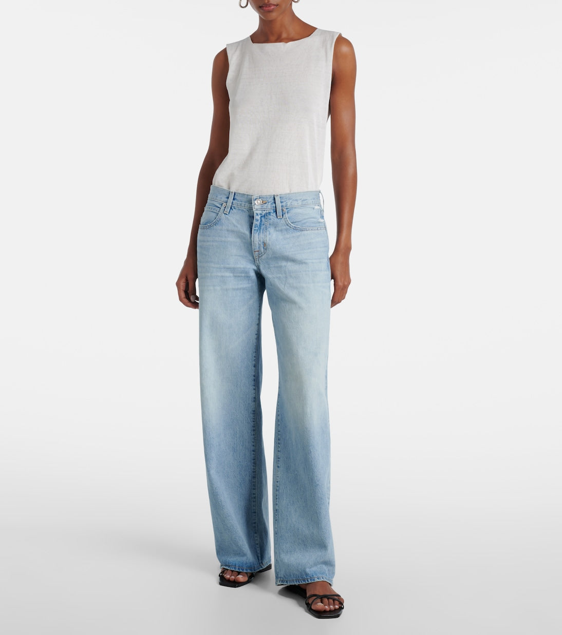 SLVRLAKE - Mica wide-leg jeans