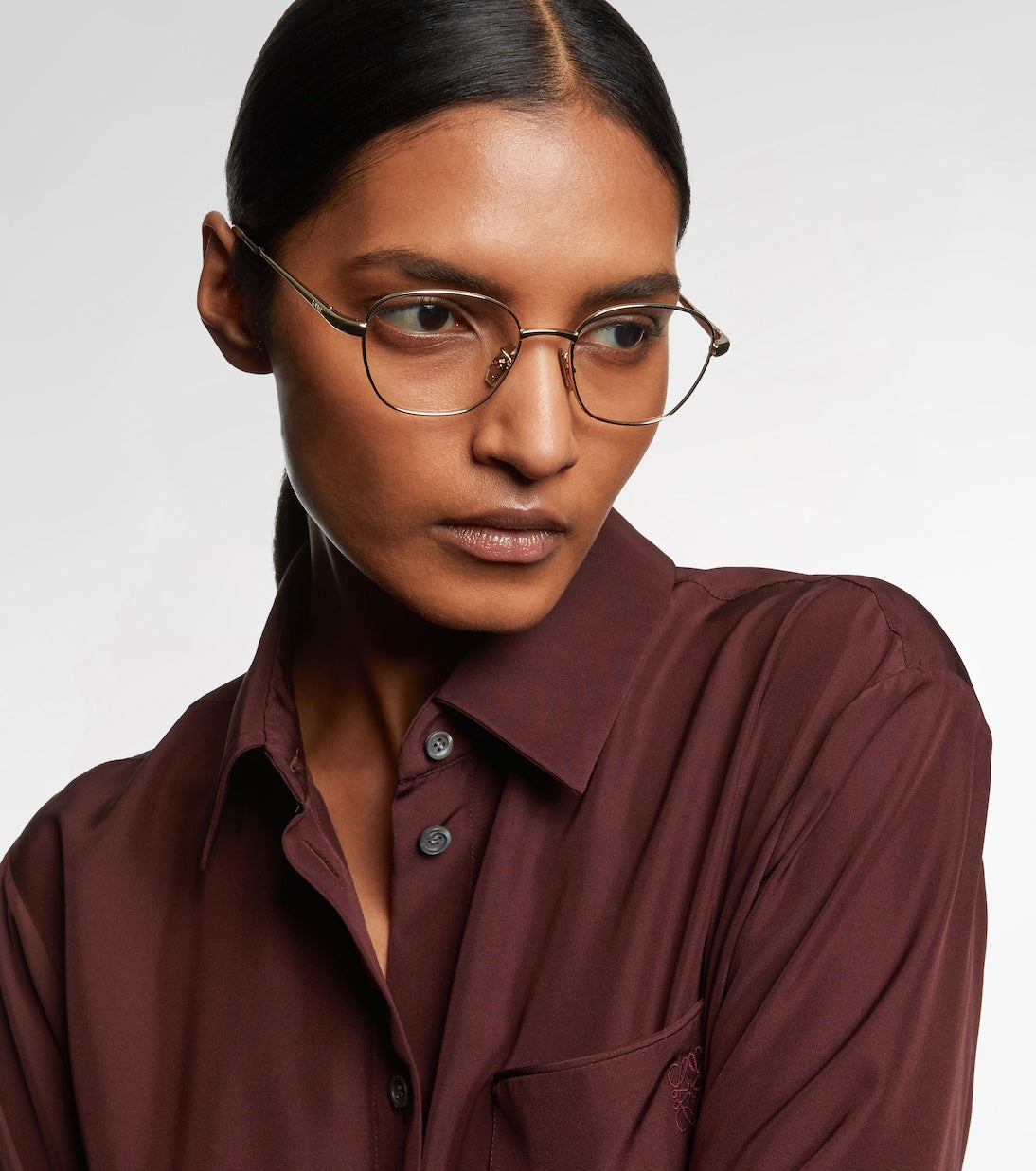 Loewe - Slim square glasses