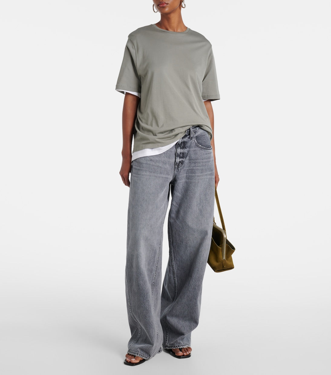 SLVRLAKE - Alex mid-rise wide-leg jeans
