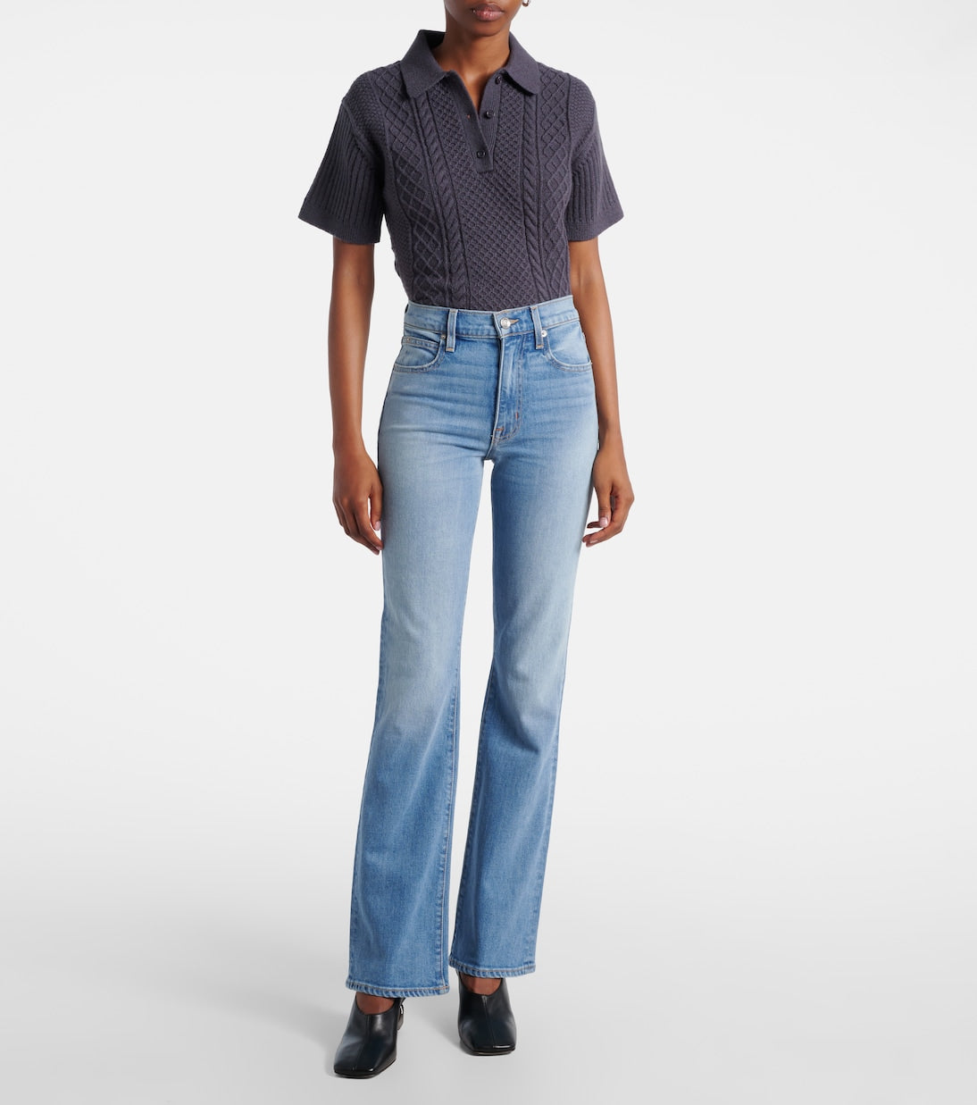 SLVRLAKE - Anita high-rise bootcut jeans