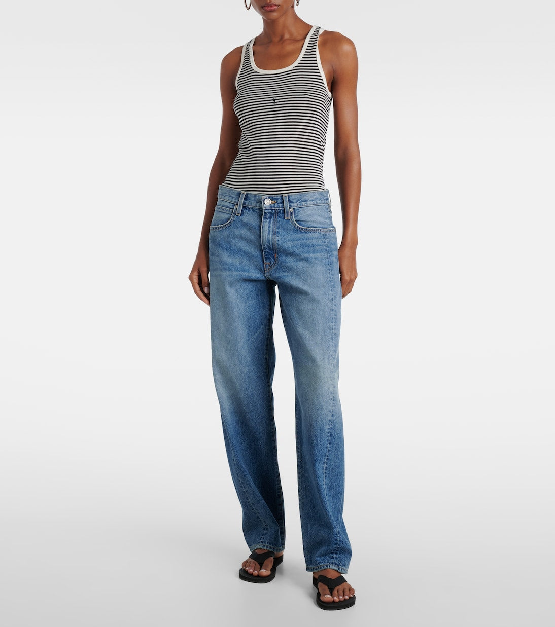 SLVRLAKE - Jackson low-rise wide-leg jeans