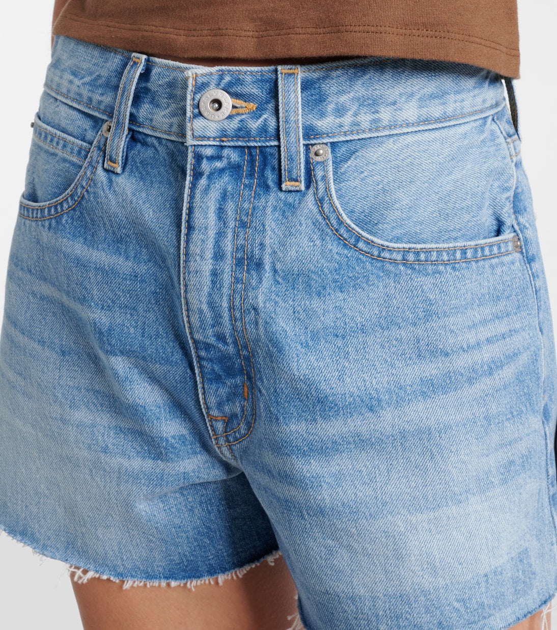 SLVRLAKE - Farrah denim shorts