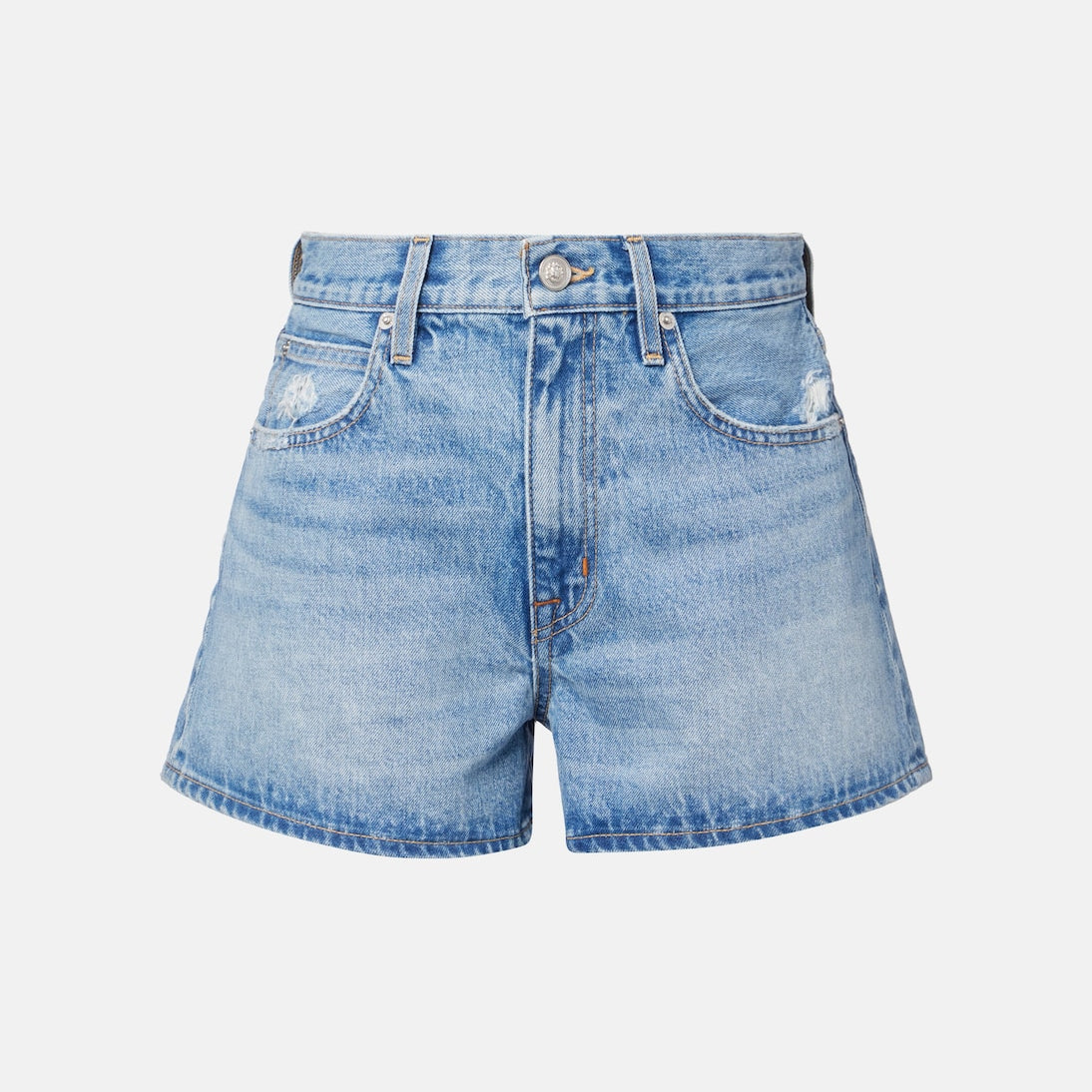SLVRLAKE - Mila mid-rise denim shorts