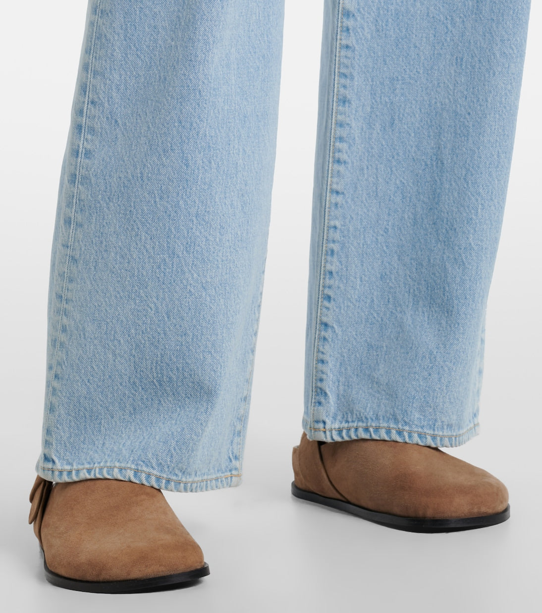 SLVRLAKE - Grace high-rise wide-leg jeans