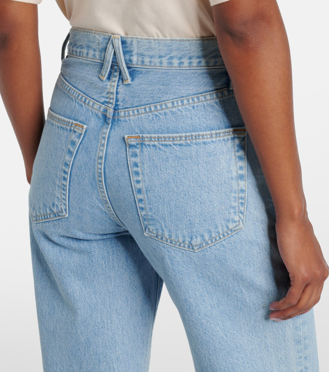 SLVRLAKE - Grace high-rise wide-leg jeans