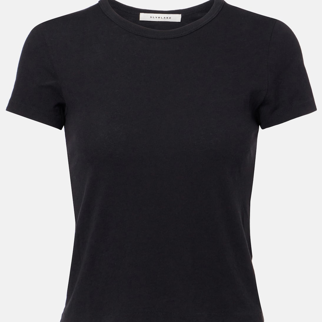 SLVRLAKE - Cropped cotton jersey T-shirt