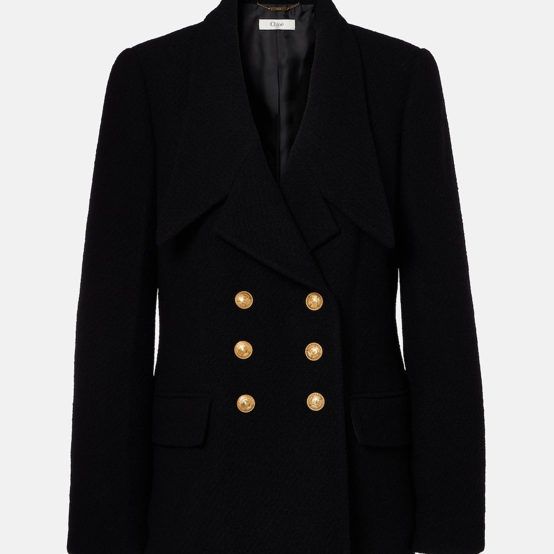 Chloé - Wool-blend bouclé jacket