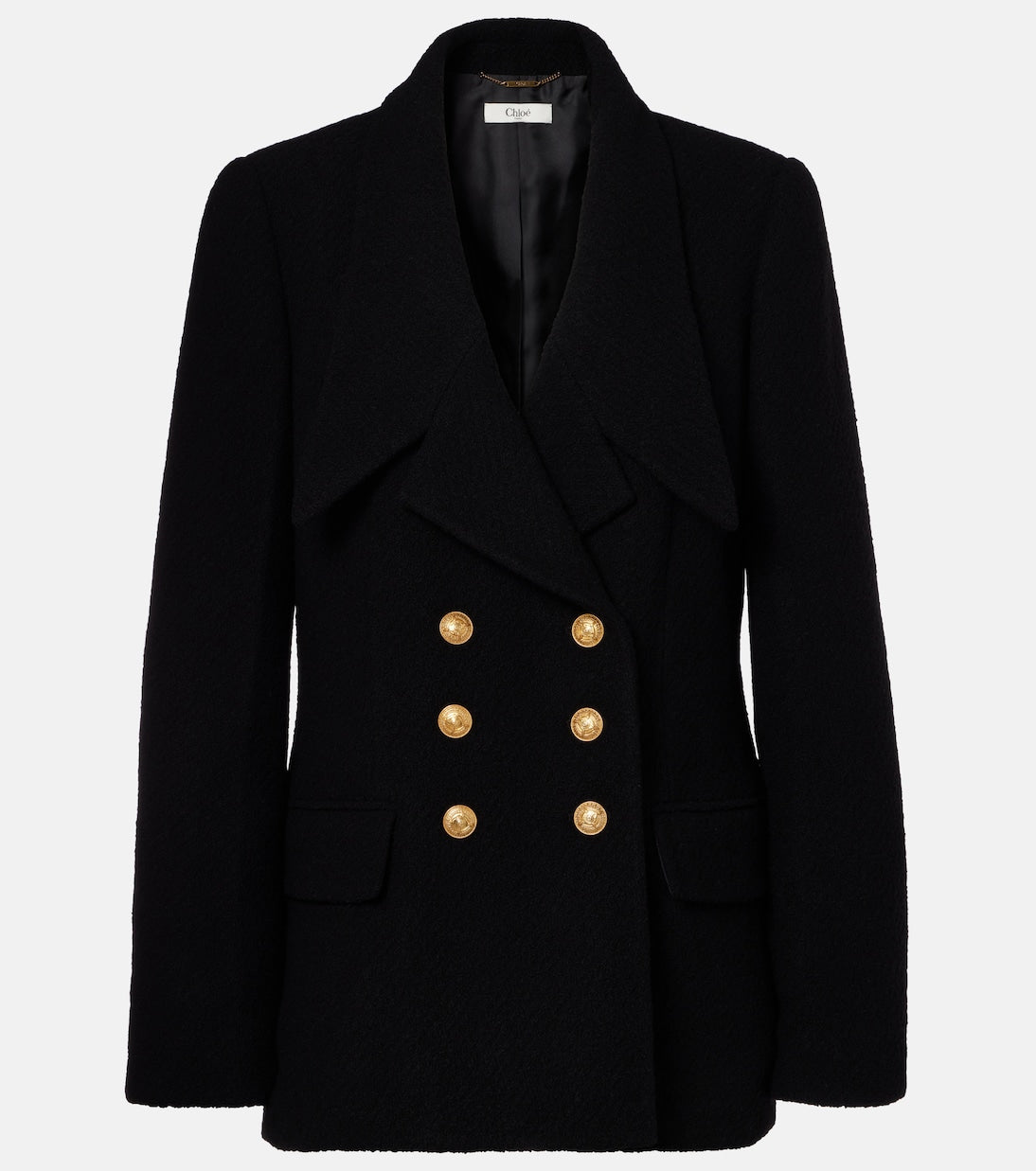 Chloé - Wool-blend bouclé jacket