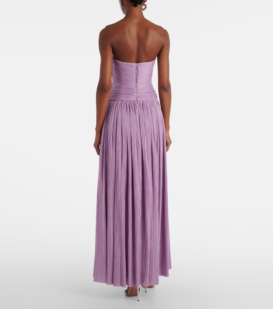 Simkhai - Aubriella gathered plisse gown