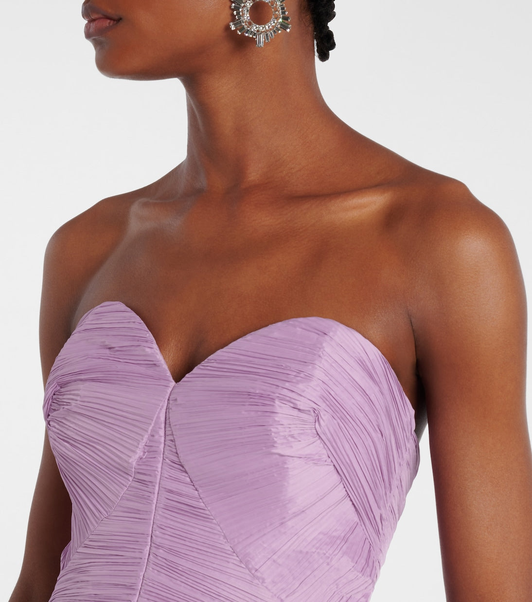 Simkhai - Aubriella gathered plisse gown