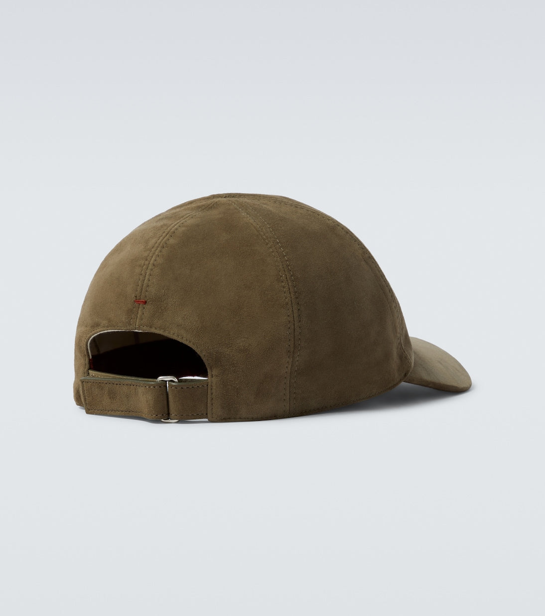 Loro Piana - Logo embroidered suede baseball cap
