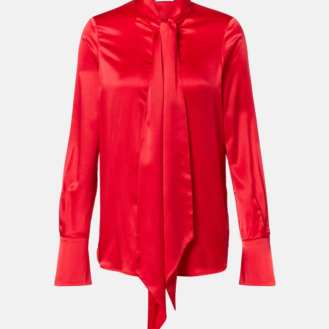 Nina Ricci - Lavalliere silk crêpe de chine shirt