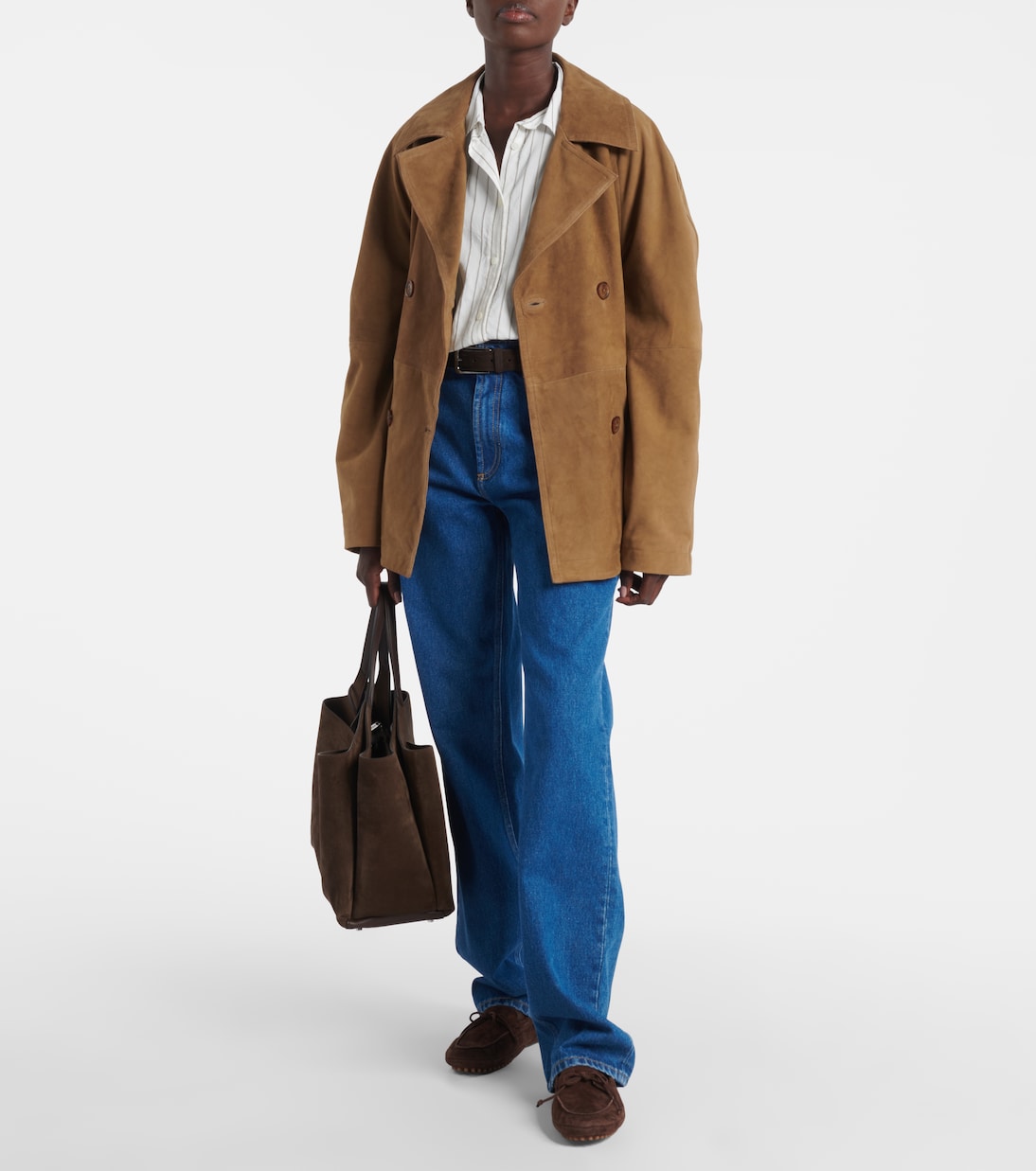 Tod's - High-rise straight jeans