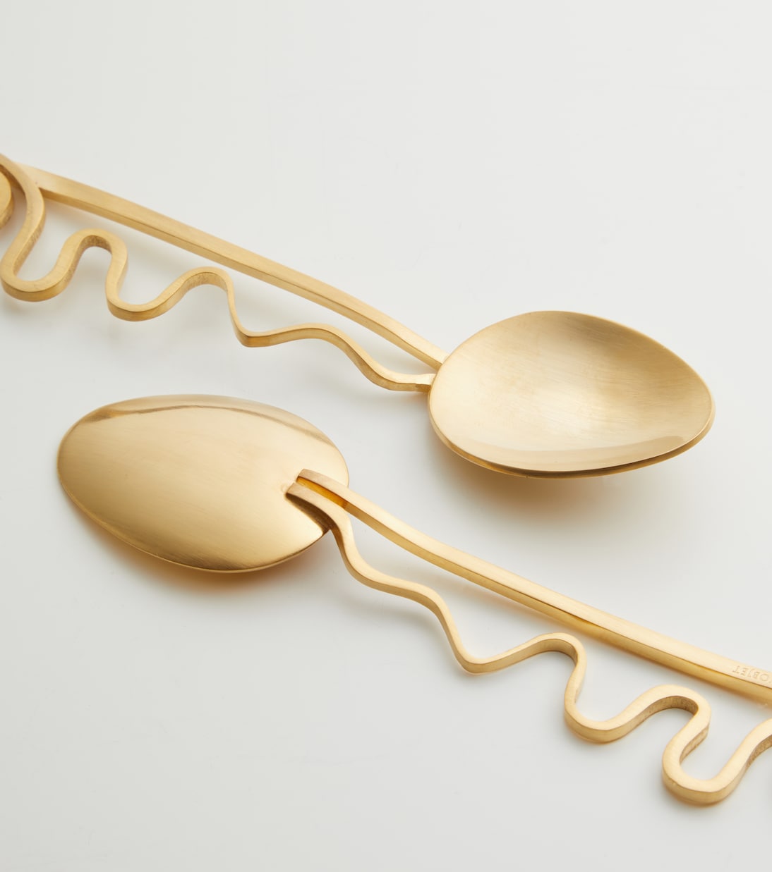 L'Objet - Spirale set of 4 cocktail spoons