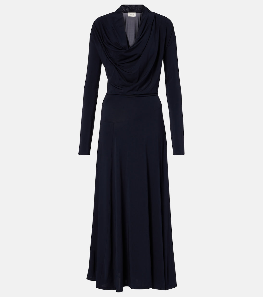 Tove - Eadan draped jersey midi dress