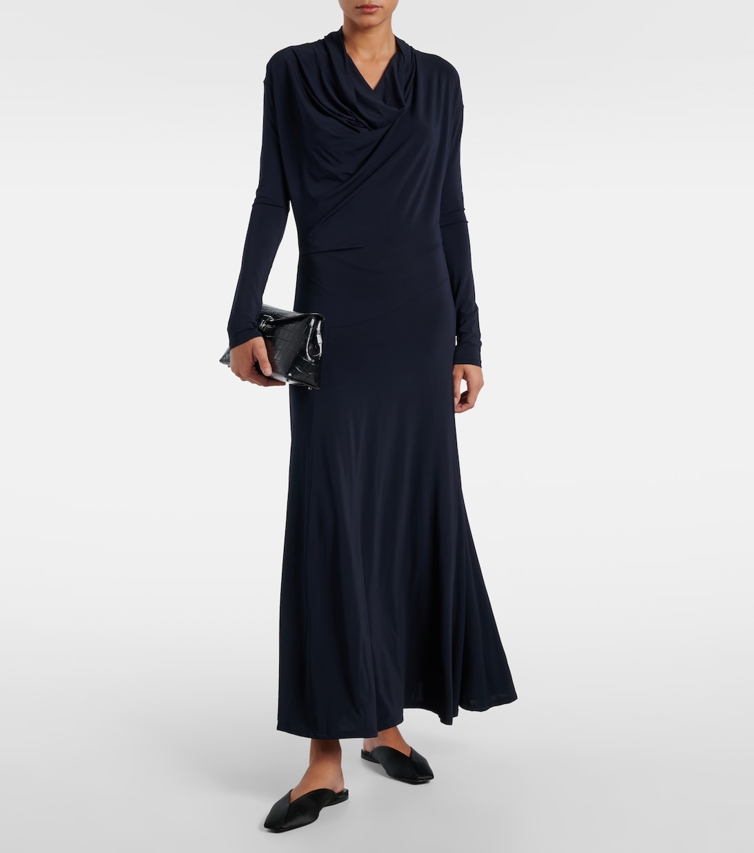 Tove - Eadan draped jersey midi dress