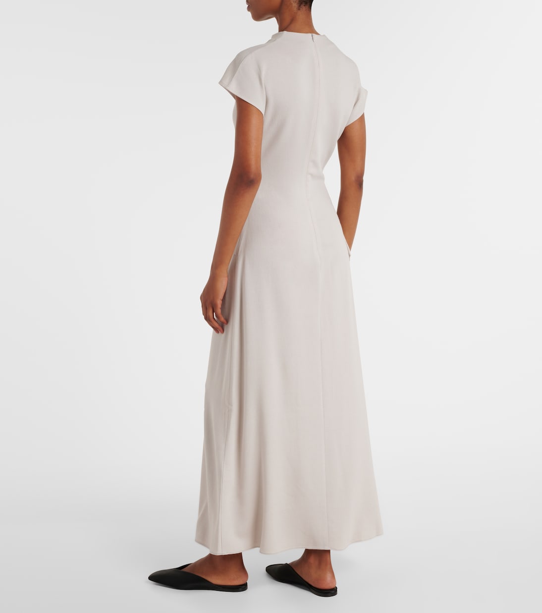 Tove - Draped woven maxi dress