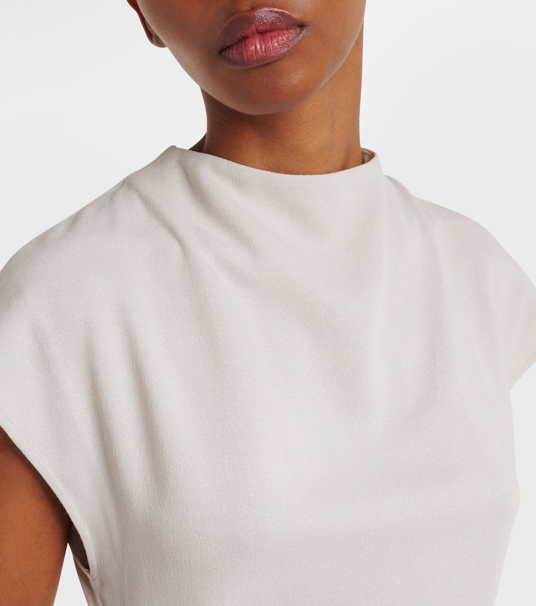 Tove - Draped woven maxi dress