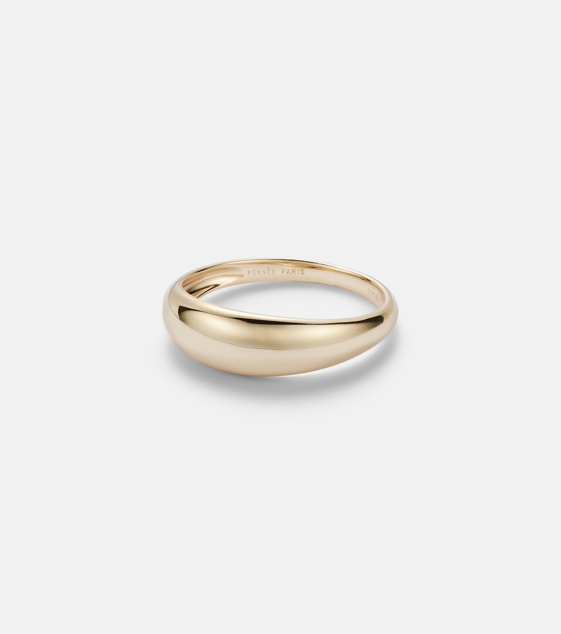 Persée - Dome 9kt gold ring