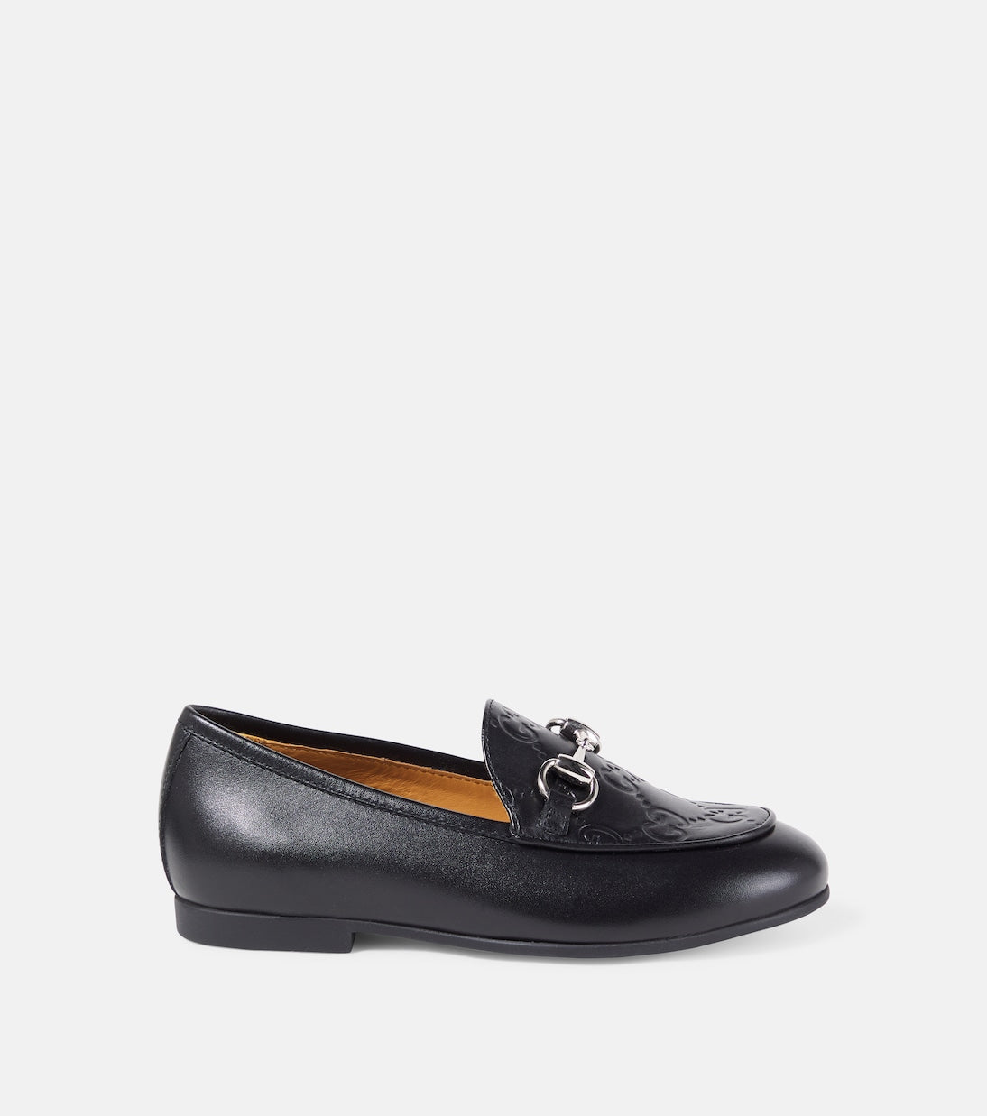 Gucci Kids - GG Horsebit leather loafers