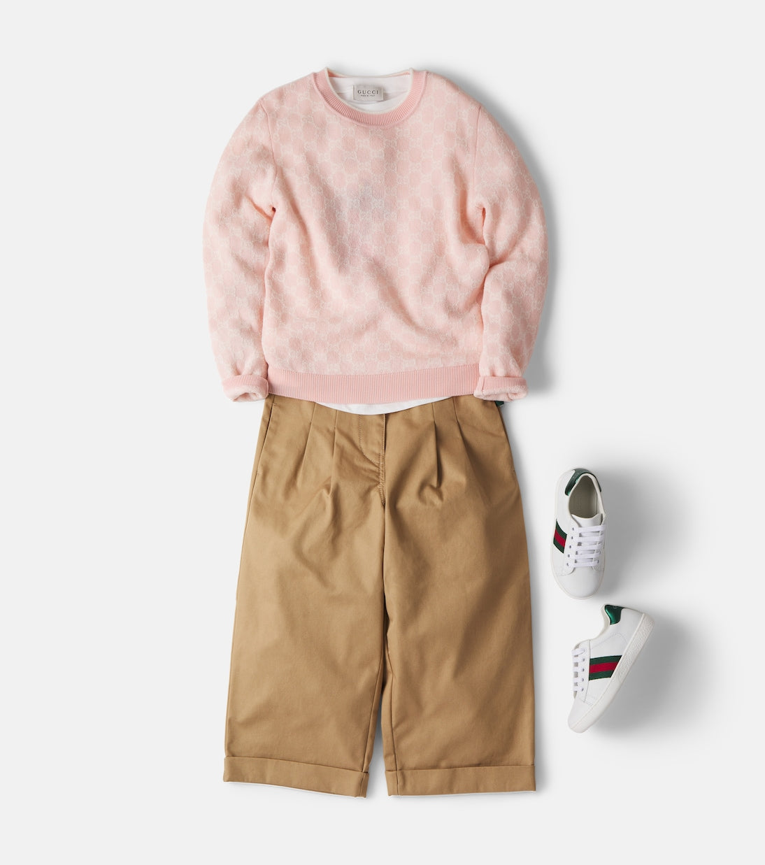 Gucci Kids - GG wool jacquard sweater