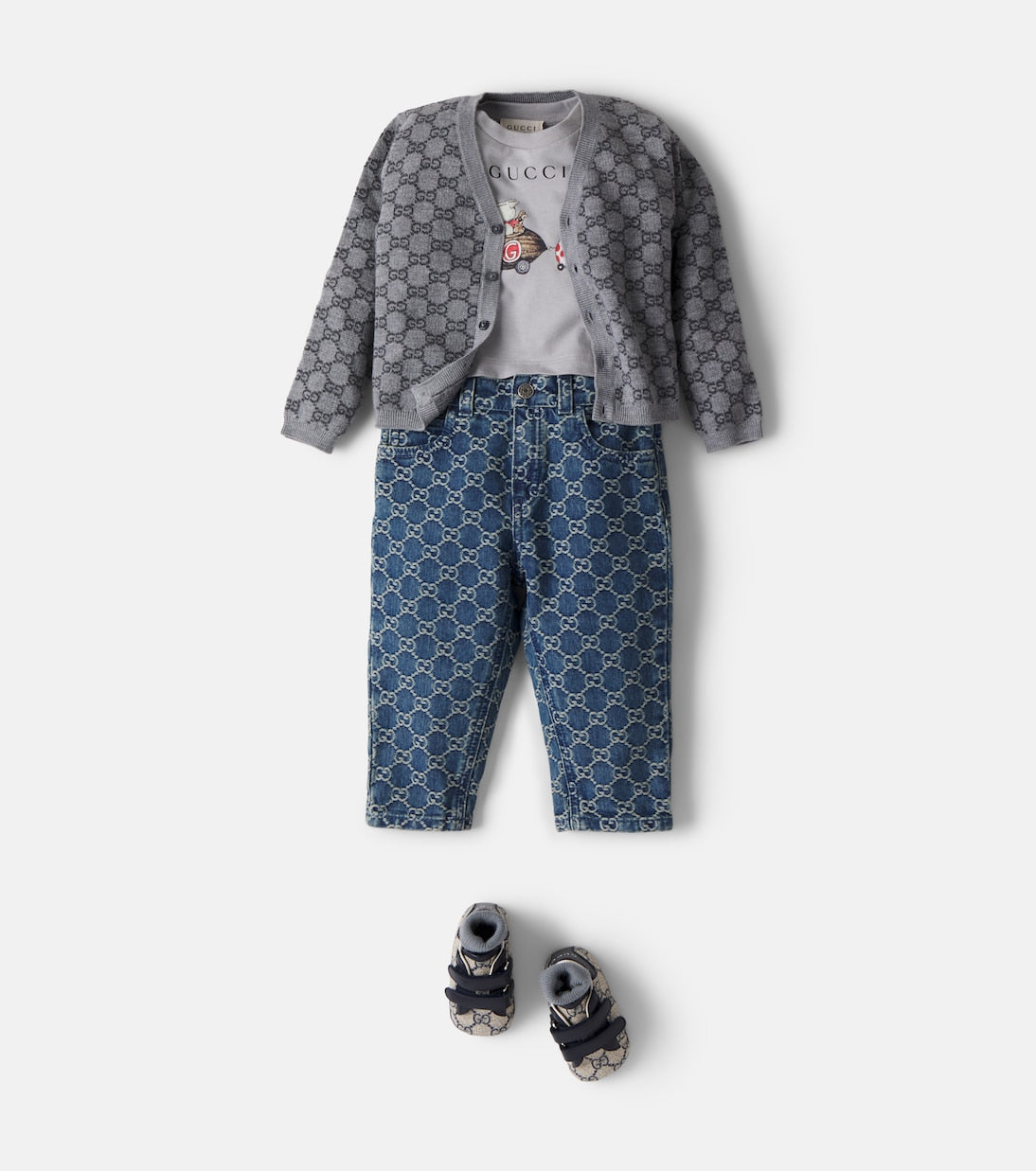 Gucci Kids - Baby GG wool cardigan