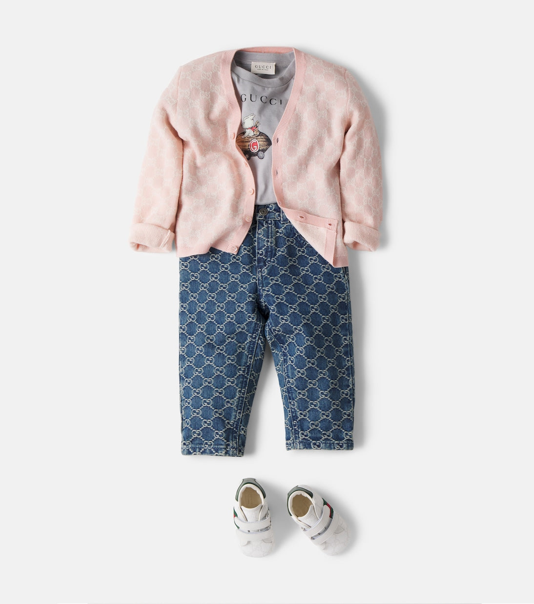 Gucci Kids - Baby GG wool cardigan