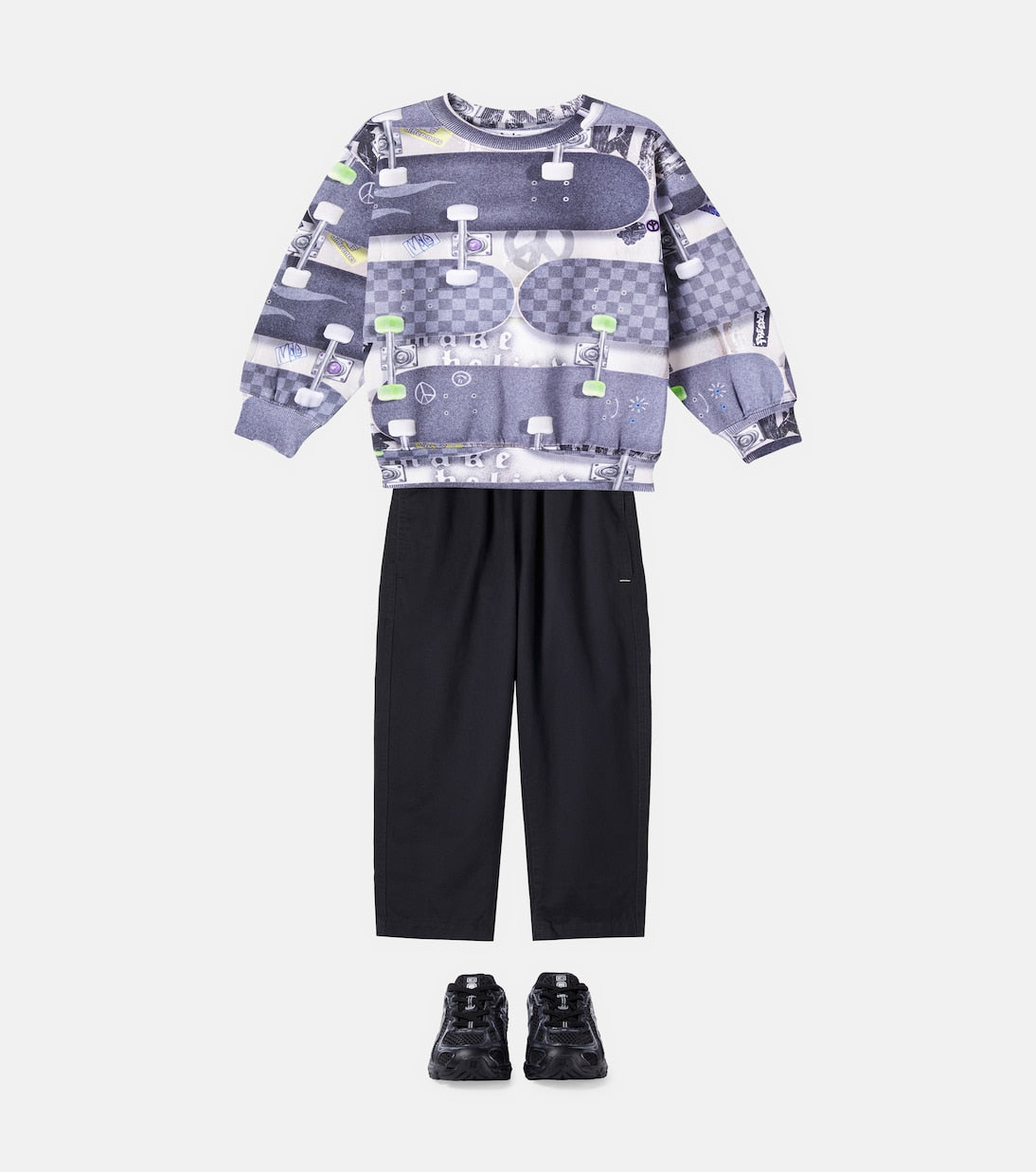 Molo - Monti printed cotton sweatshirt