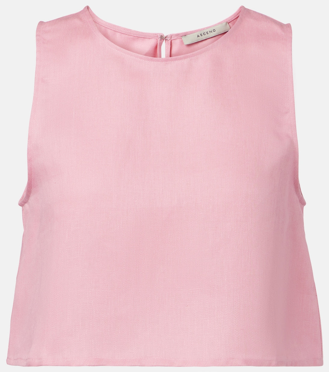 Asceno - Kobe linen crop top