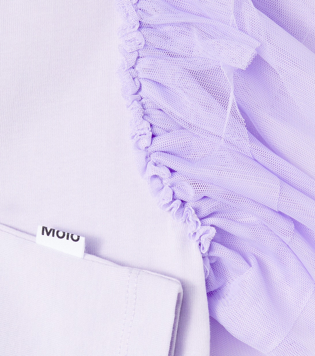 Molo - Robyn ruffled cotton jersey T-shirt