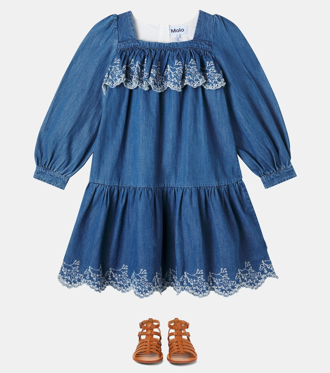Molo - Camitty embroidered cotton dress