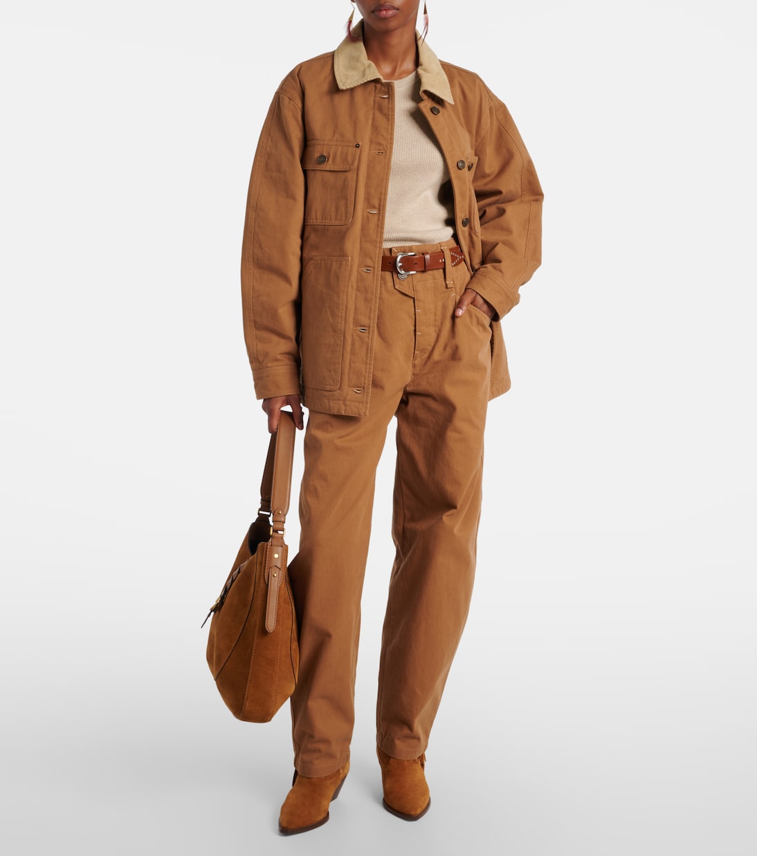 Isabel Marant - Oumaya barrel-leg jeans