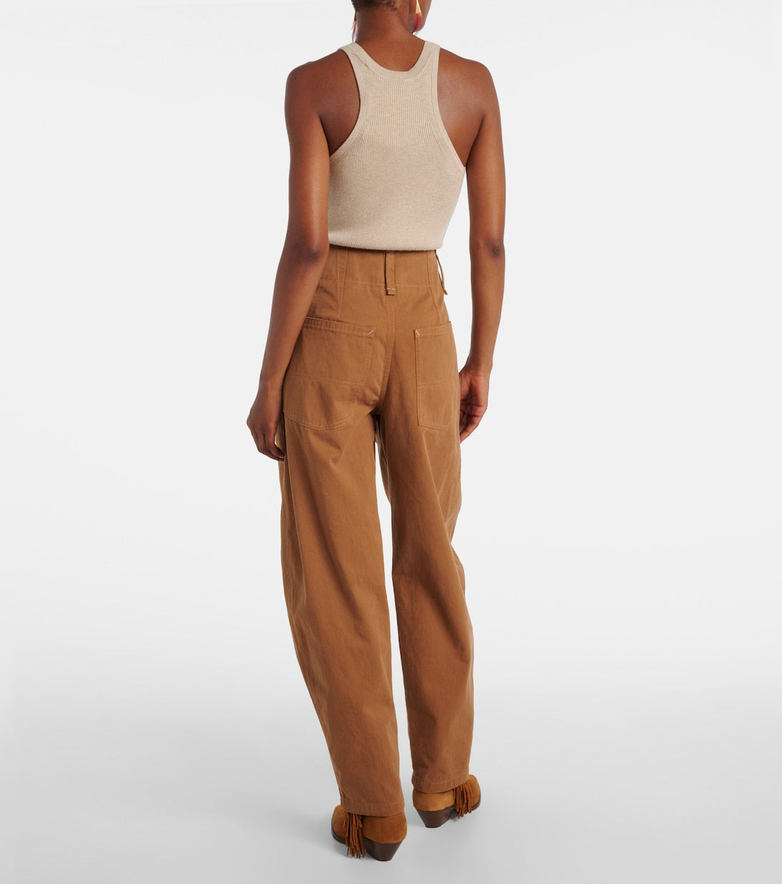 Isabel Marant - Oumaya barrel-leg jeans