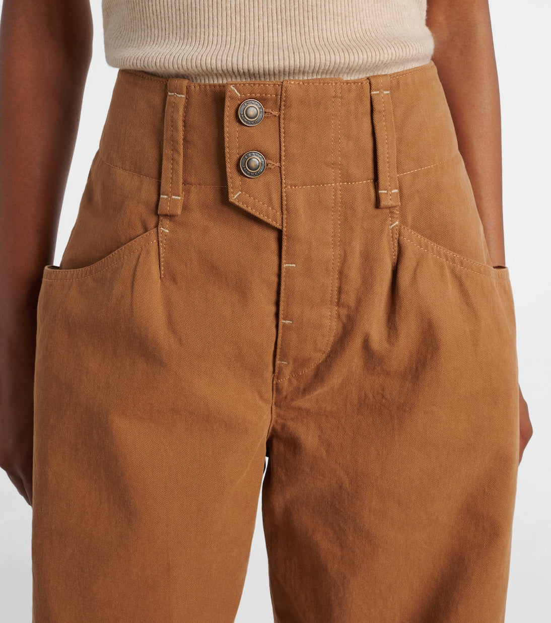 Isabel Marant - Oumaya barrel-leg jeans