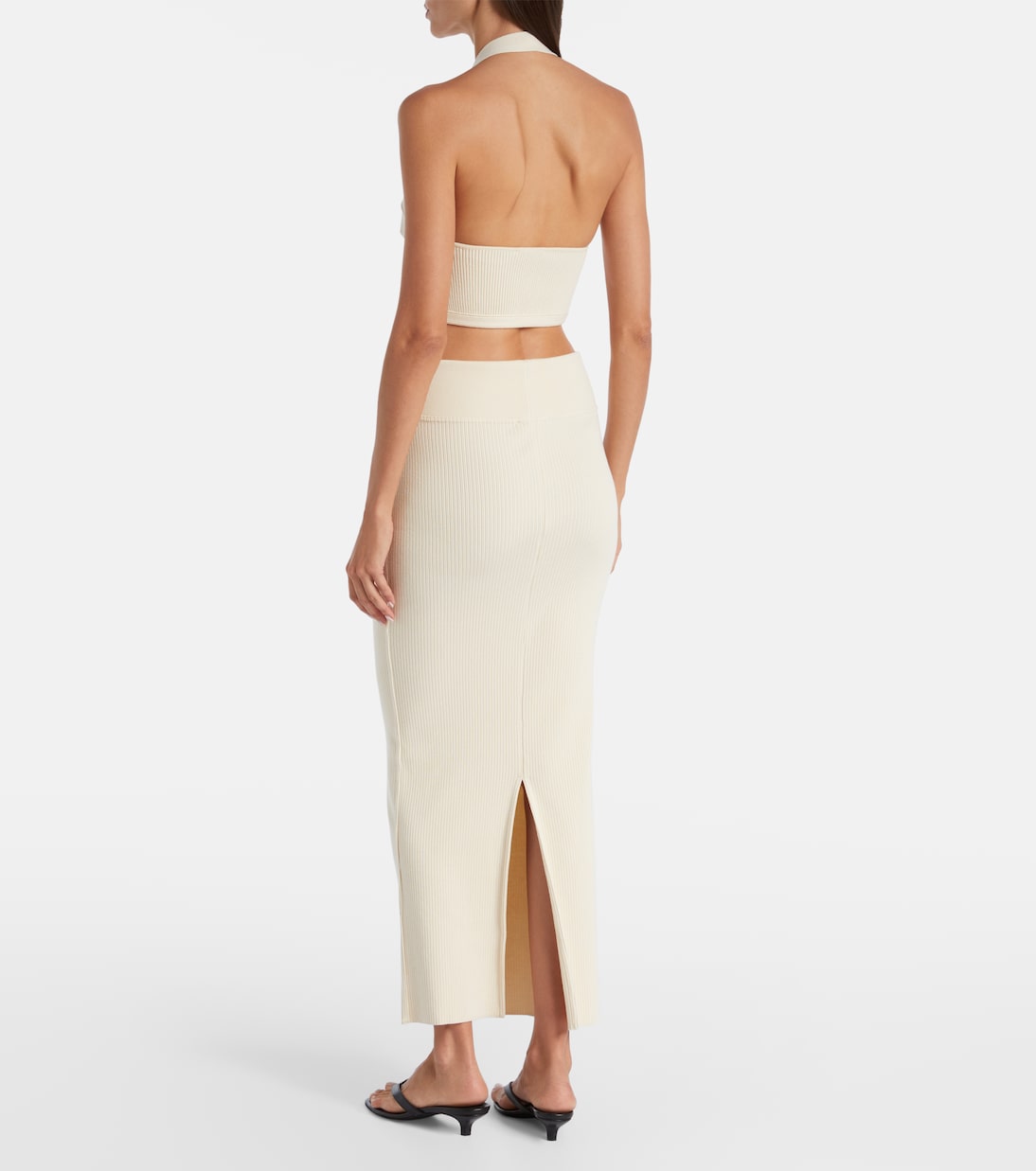 Wardrobe.NYC - Knitted cotton crop top